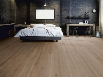 L04 OAK TERRA BROWN - 3 layers oak parquet by Ter Hürne - view 2